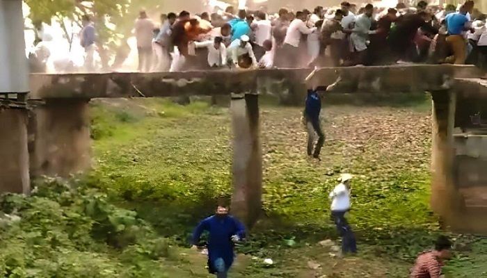 কুমিল্লায় বিএনপির পদযাত্রায় পুলিশের গুলি, আহত ২৫
