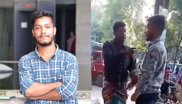 জবিতে সাংবাদিকদের ছাত্রলীগ কর্মীর গালাগাল