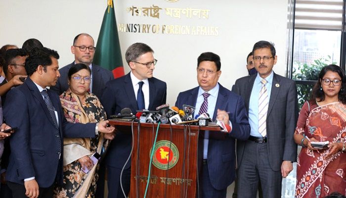 সম্পর্ক ভালো করার জন্য এসেছেন শোলে: পররাষ্ট্রমন্ত্রী