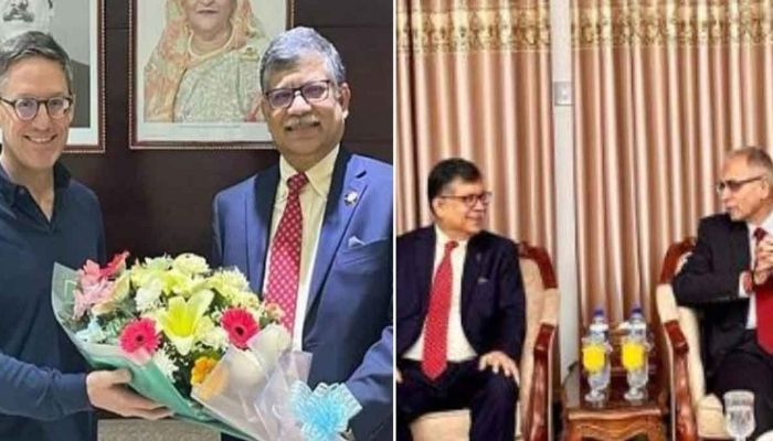 যুক্তরাষ্ট্র-ভারত প্রতিনিধিদের সাথে পররাষ্ট্র সচিবের বৈঠক 