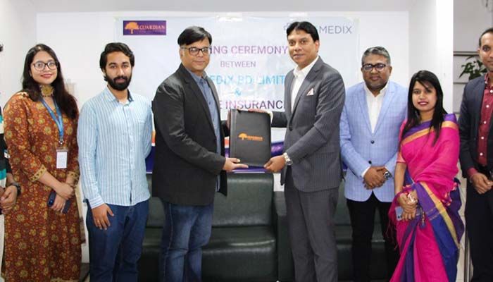 গার্ডিয়ান লাইফ ও অগমেডিক্সের মধ্যে চুক্তি
