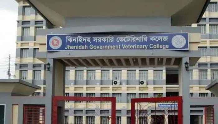 অবশেষে যবিপ্রবির অন্তর্ভুক্ত হলো ঝিনাইদহ ভেটেরিনারি কলেজ