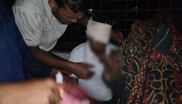 নাটোরে জমি নিয়ে বিরোধে হামলা, আহত ৭