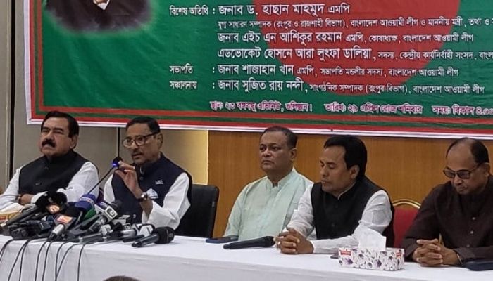 নির্বাচন প্রতিহতের দুঃসাহস দেখিয়ে লাভ নেই: কাদের