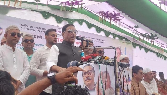 মির্জা ফখরুল ‘প্যাথলজিক্যাল লায়ার’: কাদের