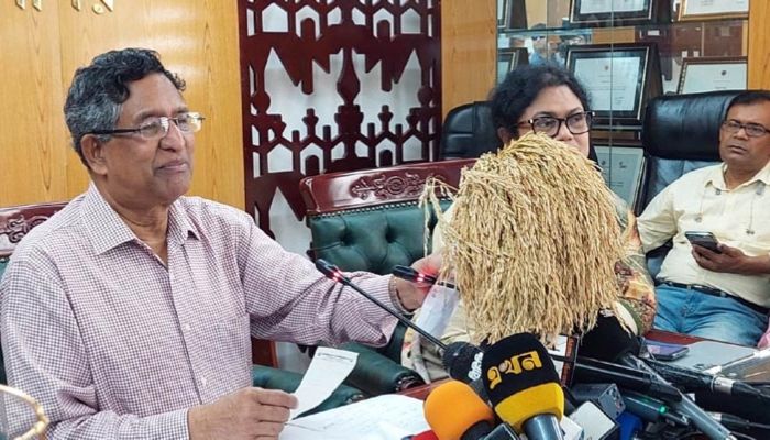 হাওরের ৯০ শতাংশ ধান কাটা শেষ: কৃষিমন্ত্রী