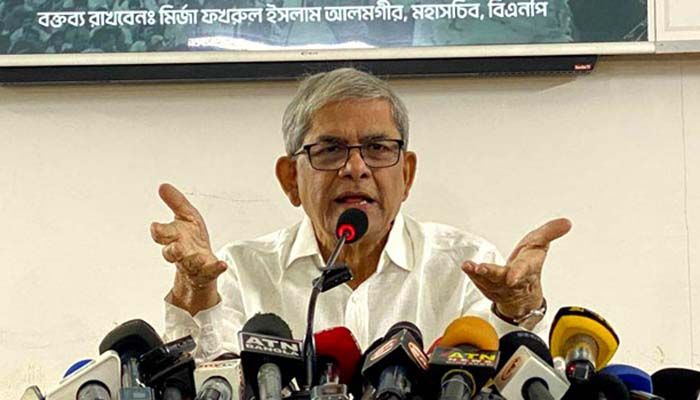 সাংবাদিকদের ওপর চাপ প্রয়োগ করছে সরকার: ফখরুল