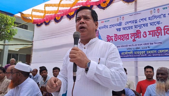 ‘বঙ্গবন্ধুর কন্যা প্রতিটি মানুষকে সামাজিক নিরাপত্তা বেষ্টনীতে রেখেছেন’