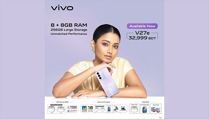 নজর কাড়ছে ভিভো ২৭ই ও ভিভো ২৭