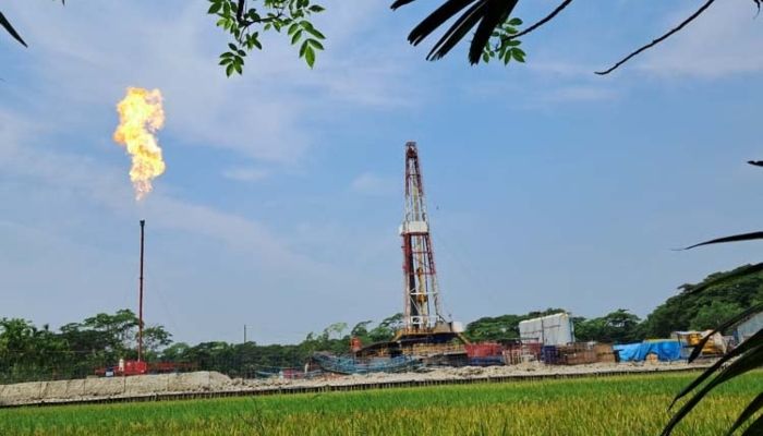 ভোলায় নতুন কূপে গ্যাসের সন্ধান
