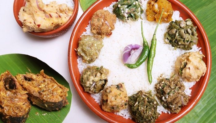বর্ষ বরণে বাঙালী ভোজন