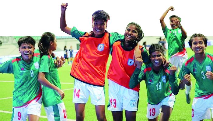এশিয়ার সেরার স্বপ্নে বাংলাদেশের নারী ফুটবল