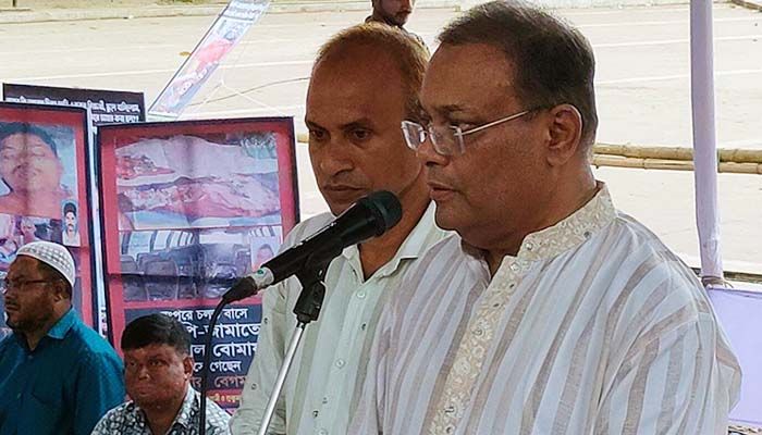 অগ্নিসন্ত্রাসীদের অর্থদাতা বিএনপি: তথ্যমন্ত্রী