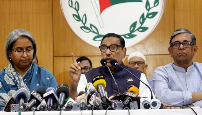 বিএনপি দেখাতে চায় আমরা আক্রমণকারী: কাদের
