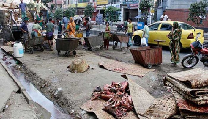 কোরবানির বর্জ্য ২৪ ঘণ্টার মধ্যে অপসারণের নির্দেশ