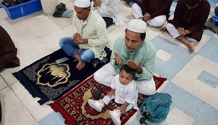 ঈদের দ্বিতীয় জামাত অনুষ্ঠিত বায়তুল মোকাররমে 