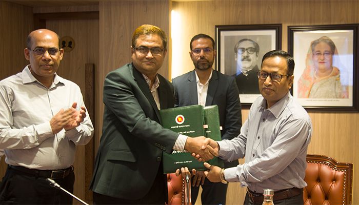 আর্থিক প্রতিষ্ঠান বিভাগের সঙ্গে অগ্রণী ব্যাংকের বার্ষিক কর্মসম্পাদন চুক্তি 