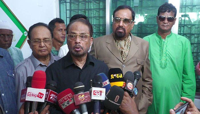 এখনও নির্বাচনকালীন সরকারের প্রস্তাব পাইনি: জিএম কাদের