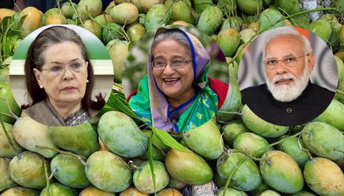 দ্রৌপদী মুর্মু, নরেন্দ্র মোদি ও সোনিয়া গান্ধীকে আম উপহার দিলেন শেখ হাসিনা