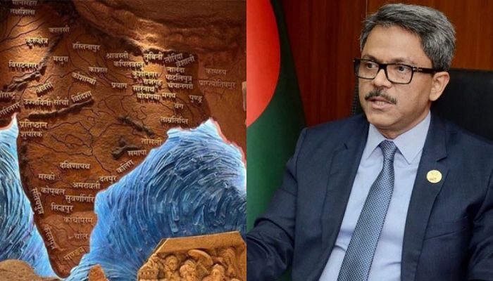 ‘অখণ্ড ভারত’ মানচিত্রের ব্যাখ্যা জানতে চায় বাংলাদেশ