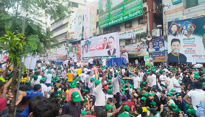 দুই দিনের পদযাত্রা কর্মসূচির ঘোষণা বিএনপির