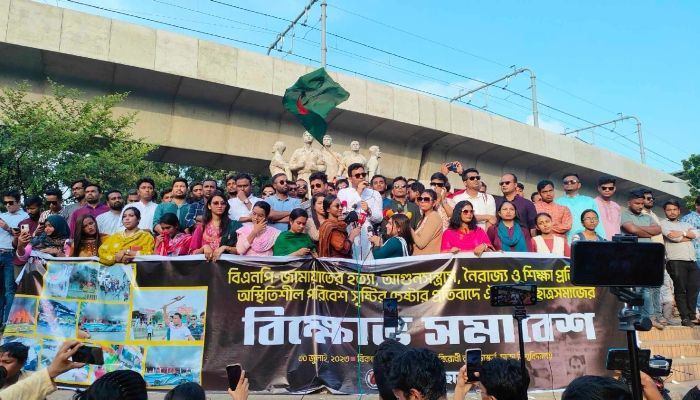 ‘বিএনপি নয়াপল্টনে কুঠি গেড়ে শেখ হাসিনাকে উৎখাত করতে চায়’