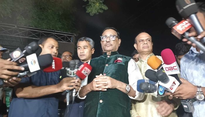 মানুষ স্বস্তিতে থাকায় ফখরুলের মন ভালো নেই: কাদের