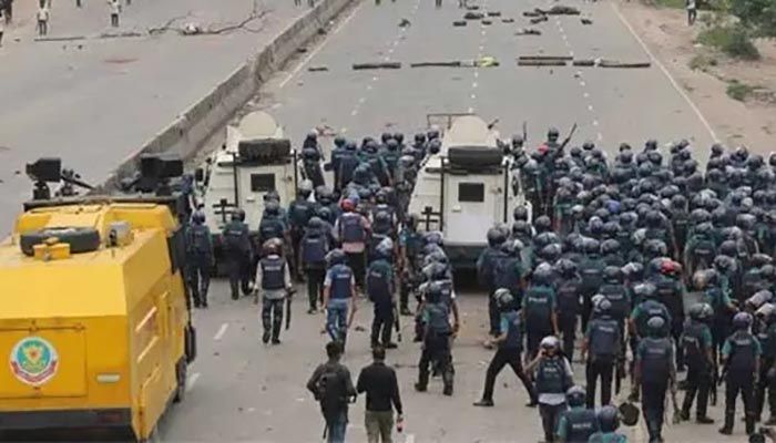 পুলিশ-বিএনপি সংঘর্ষ: ১১ মামলায় আসামি ৫ শতাধিক