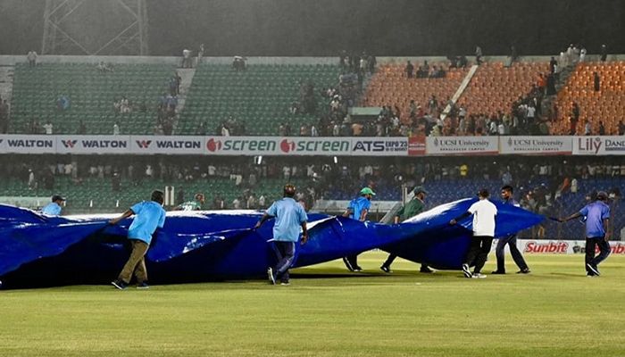 বৃষ্টিতে বন্ধ বাংলাদেশ-আফগানিস্তান দ্বিতীয় টি-টোয়েন্টি