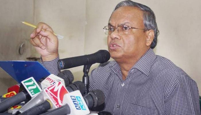 পুলিশের অনুমতি নিয়ে এরশাদবিরোধী আন্দোলন হয়নি: রিজভী