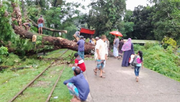 নোয়াখালীর সঙ্গে সারা দেশের রেল যোগাযোগ বন্ধ