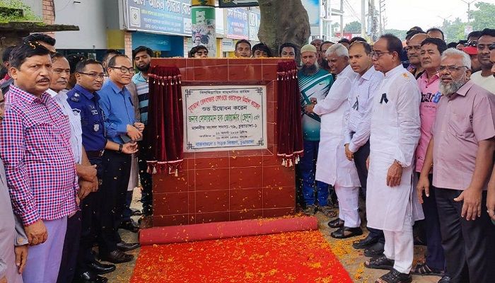 চুয়াডাঙ্গায় রেলওয়ে ওভারপাস নির্মাণের উদ্বোধন