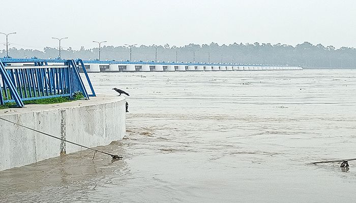 তিস্তার পানি বৃদ্ধি, নিম্নাঞ্চল প্লাবিত হওয়ার আশঙ্কা