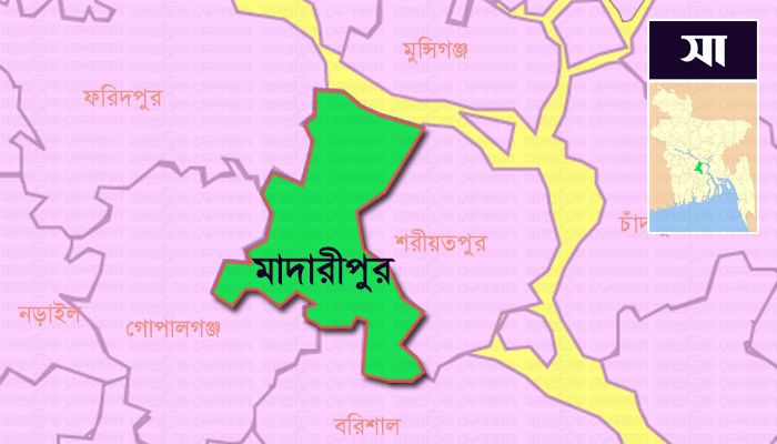 মাদারীপুরে কাভার্ডভ্যান চাপায় একজনের মৃত্যু