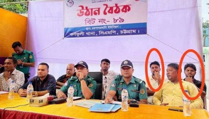 হত্যা মামলার আসামিদের নিয়ে পুলিশের উঠান বৈঠক