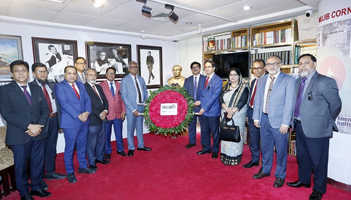 এক্সিম ব্যাংকে বঙ্গবন্ধুর শাহাদাতবার্ষিকী ও জাতীয় শোক দিবস পালন