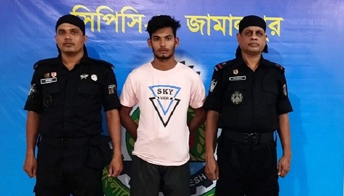 জামালপুরে হত্যা মামলার আসামি গ্রেপ্তার