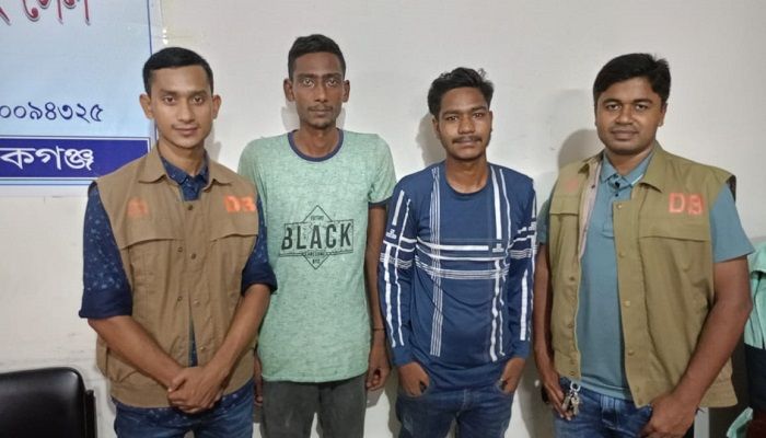মানিকগঞ্জে হেরোইনসহ ২ মাদক ব্যবসায়ী গ্রেপ্তার