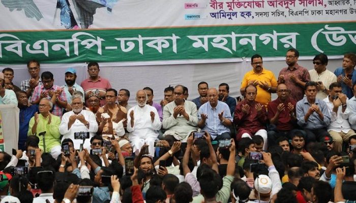 গণতন্ত্র ফেরাতেই জন্ম হয়েছে বিএনপির
