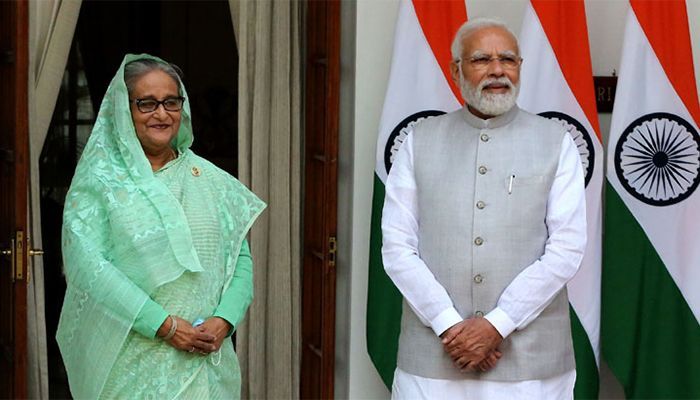 শেখ হাসিনার জন্মদিনে মোদির শুভেচ্ছা