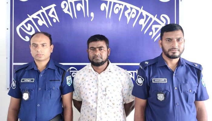 ডোমারে ধর্ষণ মামলায় ইউপি সদস্য গ্রেপ্তার