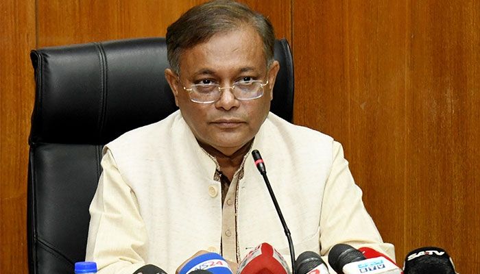 বিএনপি খালেদা জিয়ার স্বাস্থ্য নিয়ে রাজনীতি করছে: তথ্যমন্ত্রী