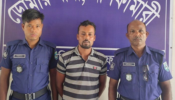 ডোমারে সাজাপ্রাপ্ত আসামি গ্রেপ্তার