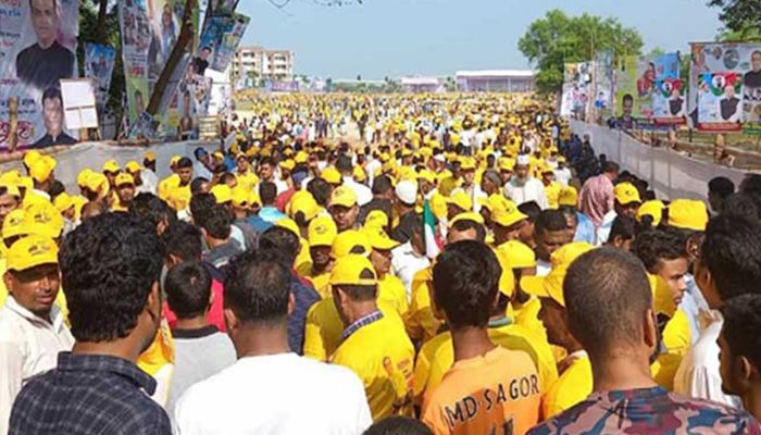 স্লোগানে মুখর প্রধানমন্ত্রীর চট্টগ্রামের জনসভা