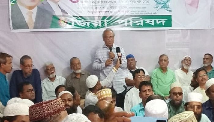 অশান্তির আগুন লাগিয়েছেন আপনারা: রিজভী