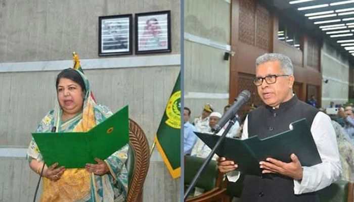 শপথ নিলেন নবনির্বাচিত সংসদ সদস্য আফজাল হোসেন