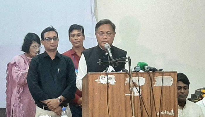 বিএনপির আন্দোলন নেশাখোরদের হাতে: তথ্যমন্ত্রী