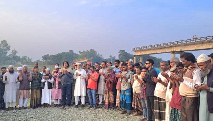 সরিষাবাড়ীতে সেতু পাচ্ছে ২০ গ্রামের মানুষ