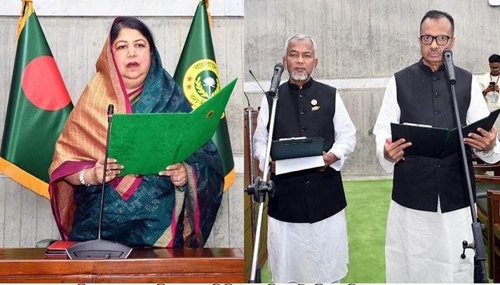 সংসদ সদস্য হিসেবে শপথ নিলেন শাহজাহান ও ফারুক