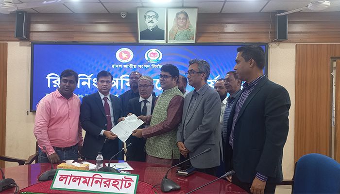 লালমনিরহাটে তিন আসনে মনোনয়ন ফরম দাখিল করলেন ২৩ জন